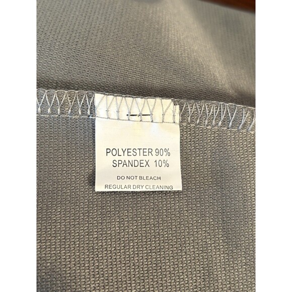 Women's Medieval/Gothic Steampunk Pirate Trench Coat Jacket Size XL Gray Lace - Picture 8 of 14